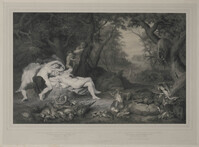 KG 17540
<br/>
Diana en haar nimfen bespied door saters
<br/>
<em>Straub, Carl</em>